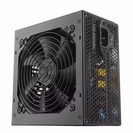 ドイツフィンランドへの販売 650W ATX 80 Plus ゴールド日本固体コンデンサ GPU8pin キャリーハイエンドグラフィックカードコンピュータ電源